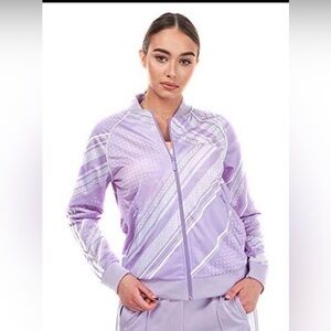 Adidas Women's Purple Track Jacket